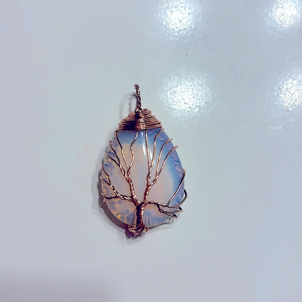 Opalite Tree of Life Pendant